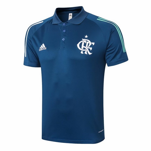 Polo Football Flamenco 2020-21 Bleu